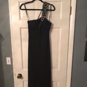 Calvin Klein Full length One Shoulder Gown